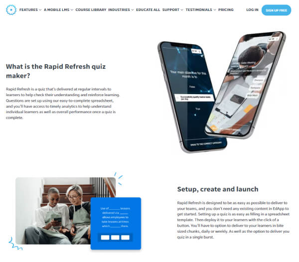 10 Types of Quizzes EdApp Microlearning